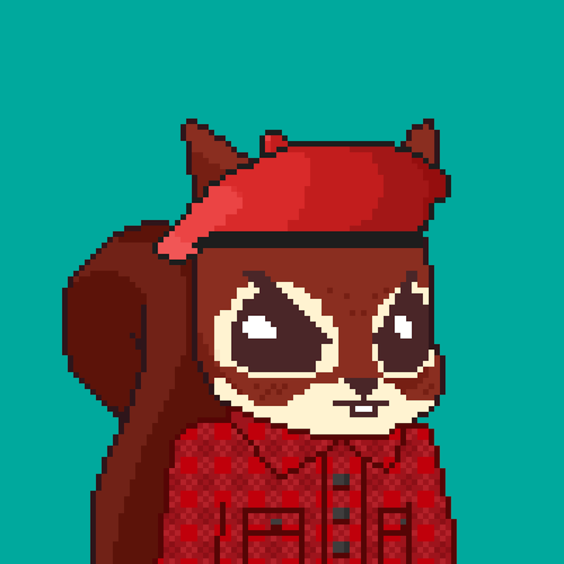 Pixel Squirrels #3023